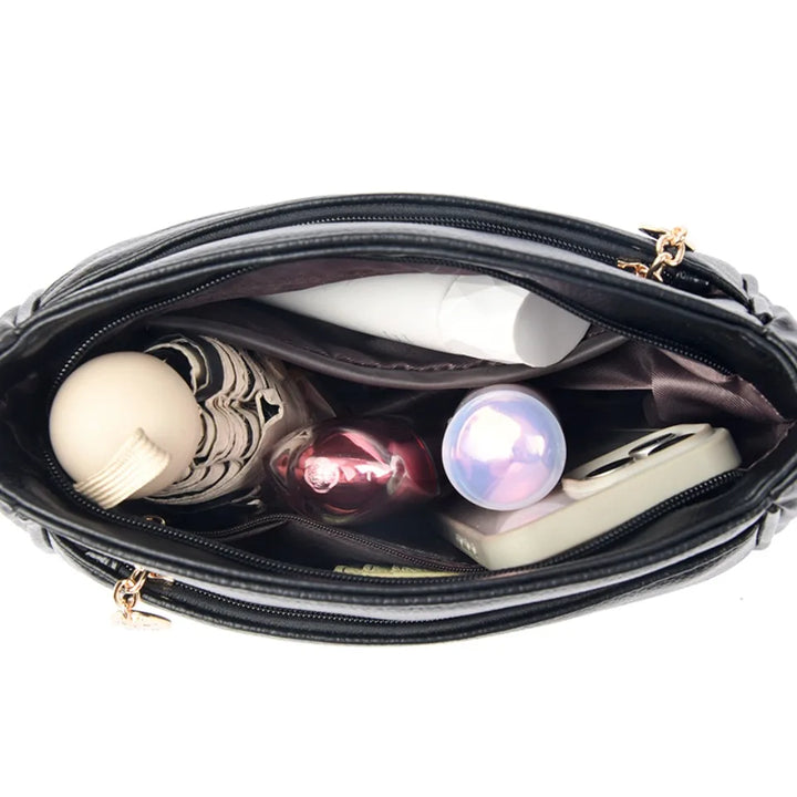 Women’s Soft Flap Shoulder Bag | حقيبة كتف نسائية ناعمة وعملية