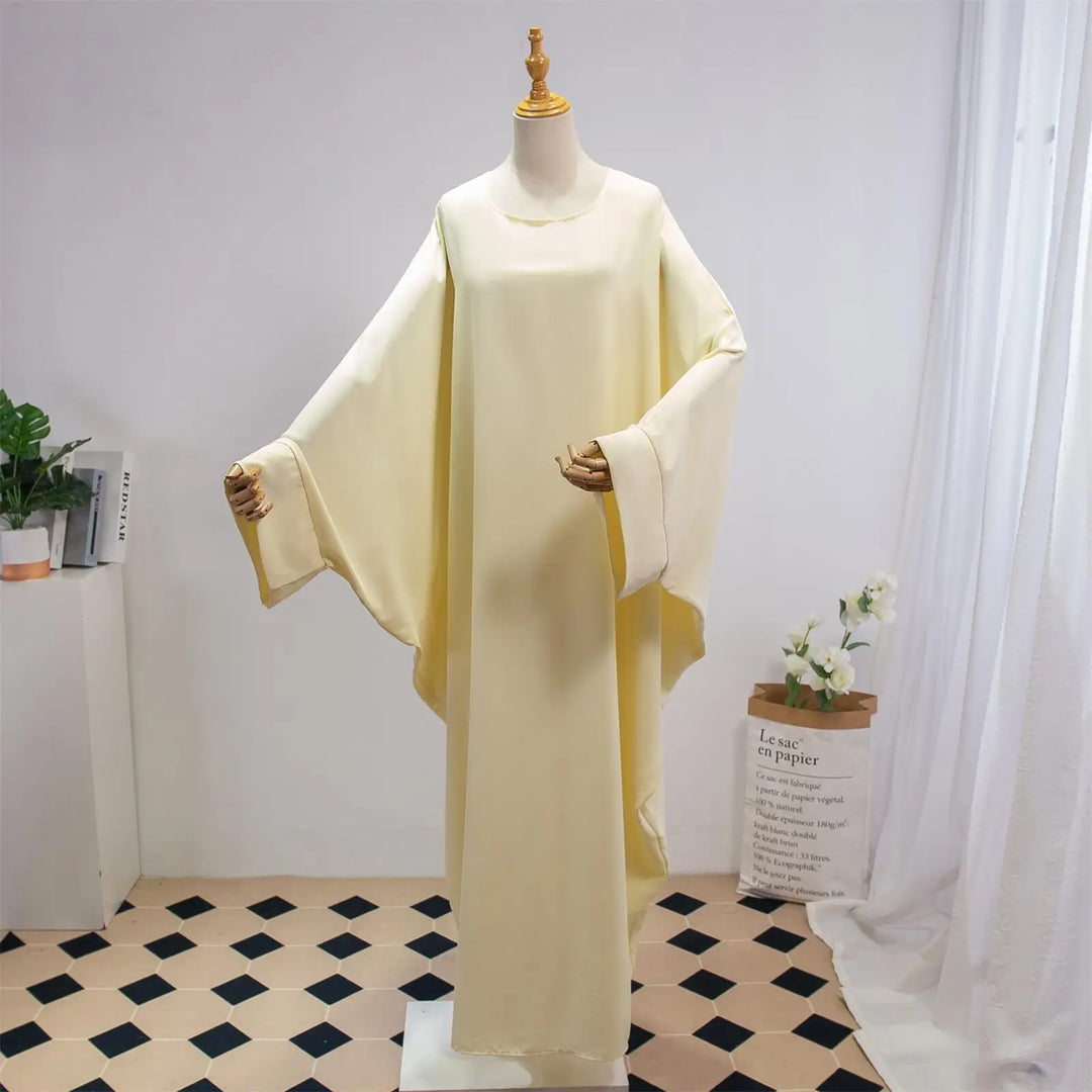 Two Piece Abaya Set – Modest Loose Fit with Hijab