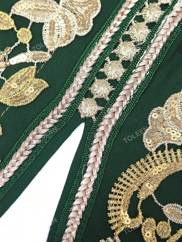 Women’s Dress | Embroidered Formal Maxi Design