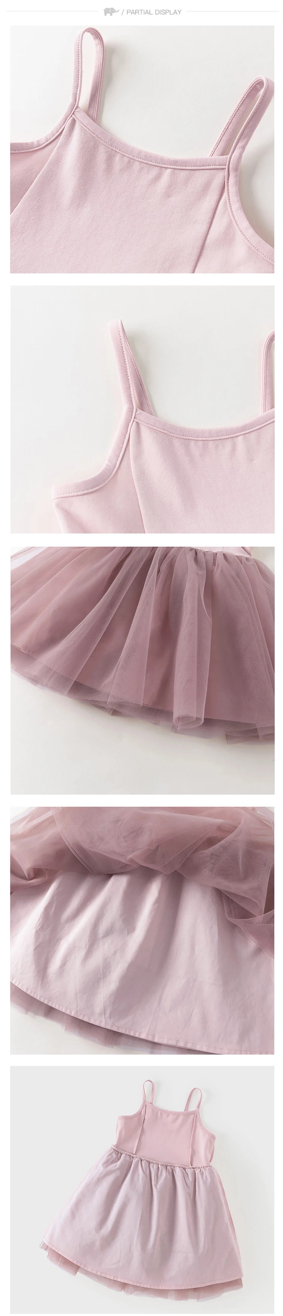 Girls Sleeveless Tulle Party Dress | Elegant Princess Style