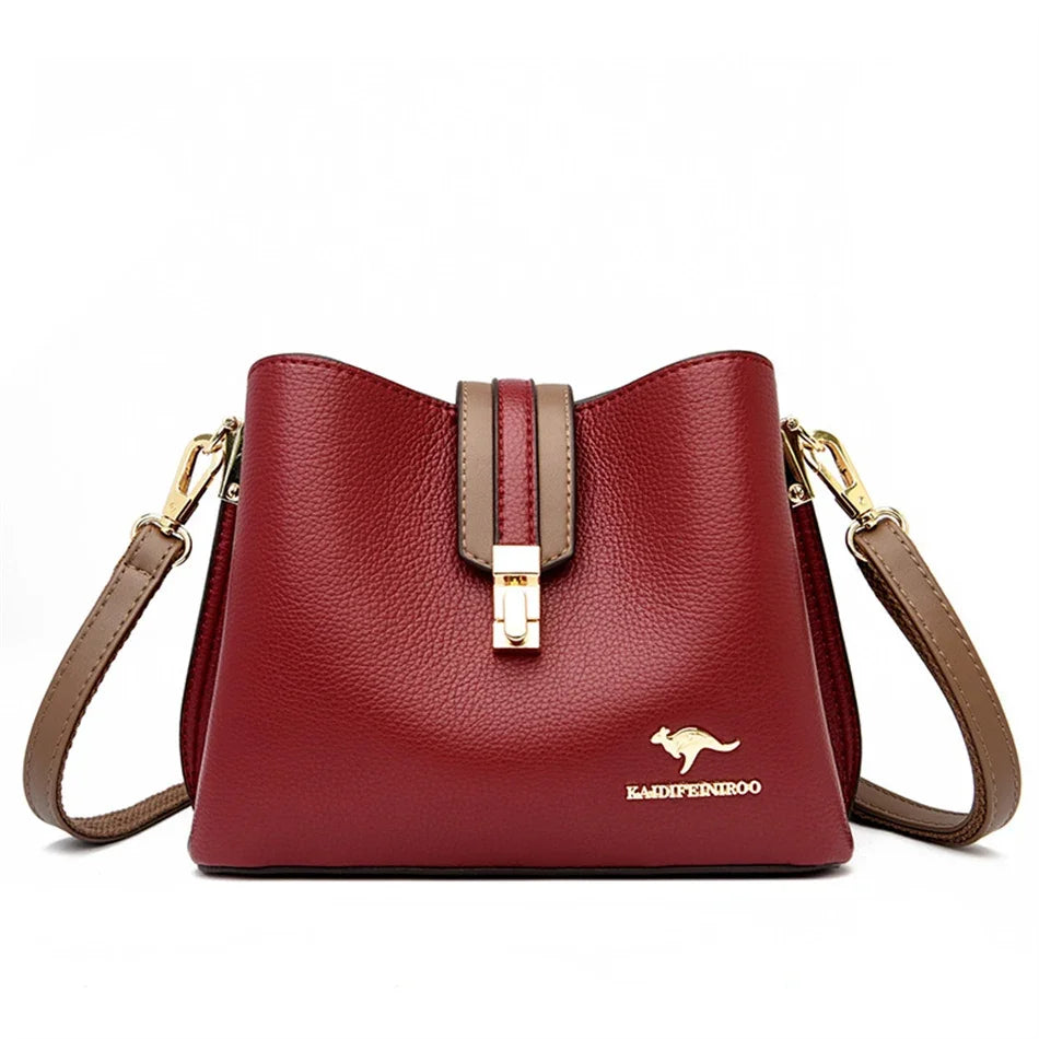 Women’s Three-Layer Small Tote Bag | حقيبة نسائية صغيرة بثلاث طبقات