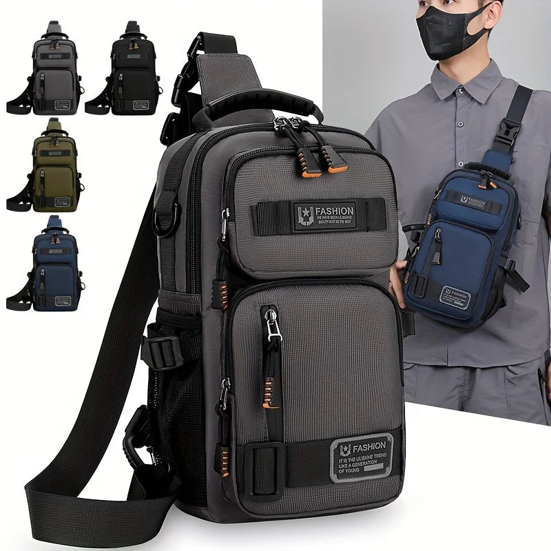 Men’s MOLLE Chest & Waist Pack | حقيبة صدر وخصر رجالية بنظام MOLLE