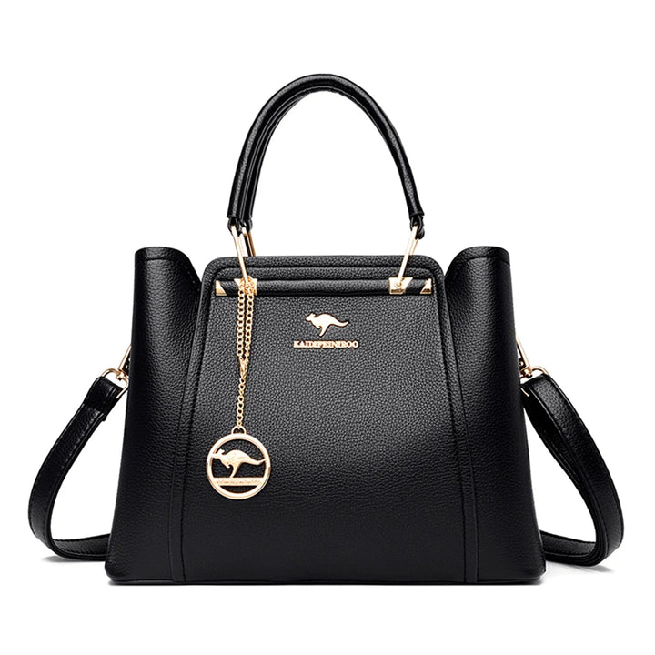 Women’s Three-Layer Shoulder Bag | Large Capacity Crossbody Tote