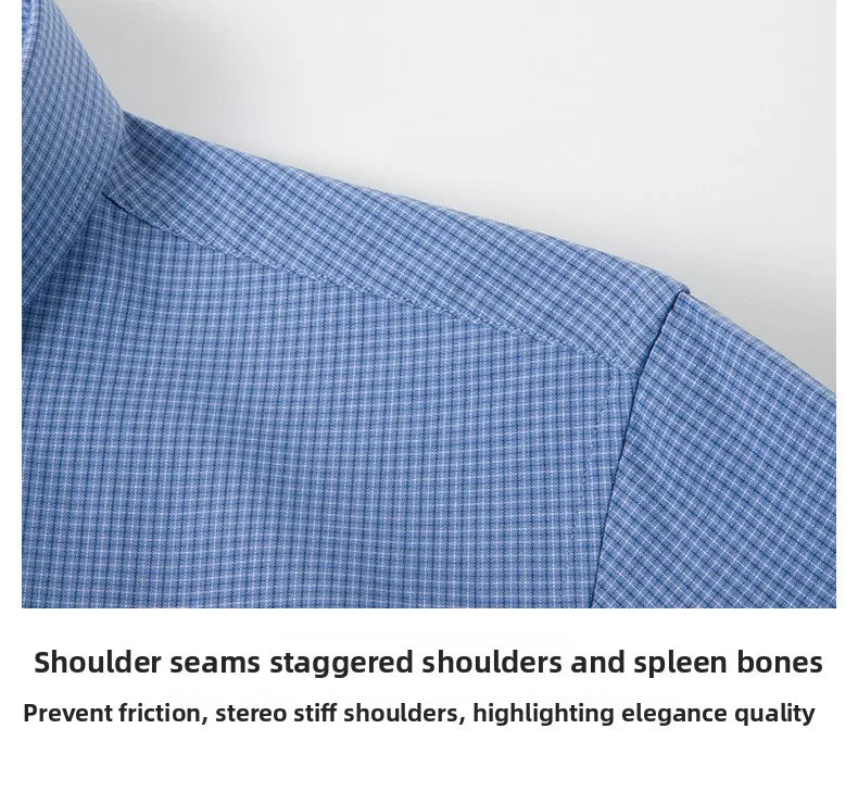 Men’s Plaid Cotton Shirt | Smart Casual Everyday Style