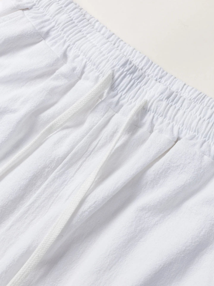 Men’s Summer Beach Set | Casual Short Sleeve Shirt & Shorts Outfit