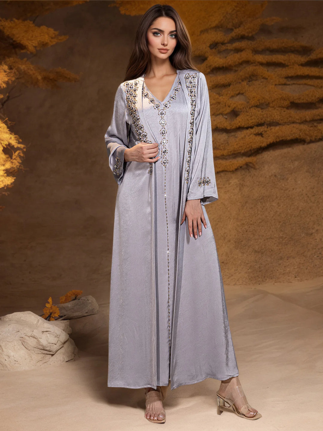Women’s Embellished 2-Piece Set | Elegant Modest Occasion Wear