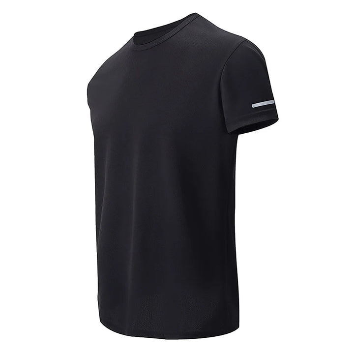 Men’s Printed Quick-Dry Sports T-Shirt 1/4 Pack | تيشيرت رياضي رجالي مطبوع فردي أو ٤ قطع