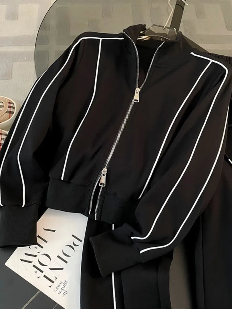 Women’s Activewear 2-Piece Set | Zipper Jacket & Pants