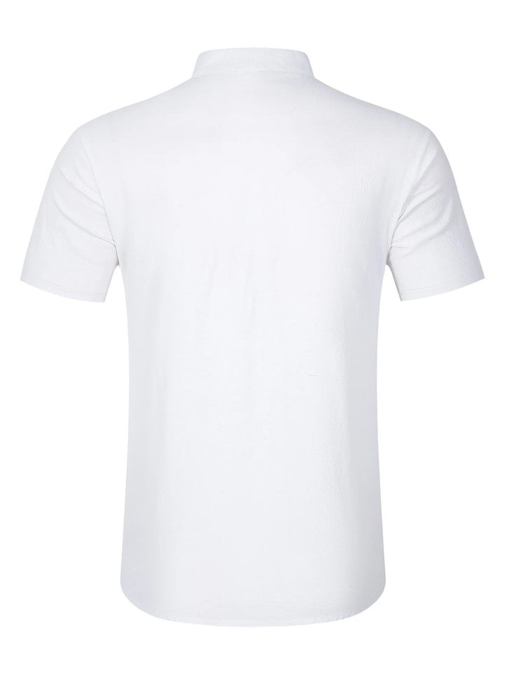 Men’s Summer Beach Set | Casual Short Sleeve Shirt & Shorts Outfit