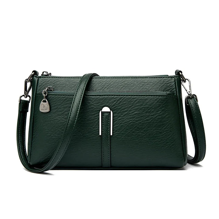 Women’s Solid Shoulder Crossbody Bag | حقيبة كتف نسائية عملية