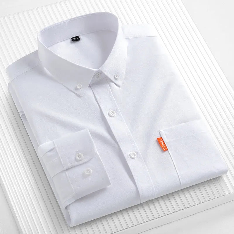 Men’s Solid Business Shirt | Smart Everyday Style