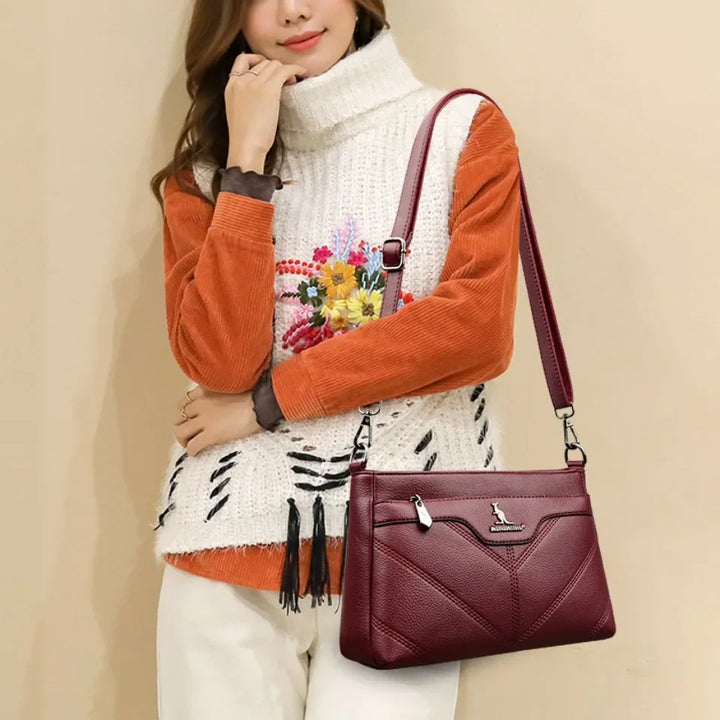 Women’s Classic Shoulder Crossbody Bag | حقيبة كتف نسائية كلاسيكية