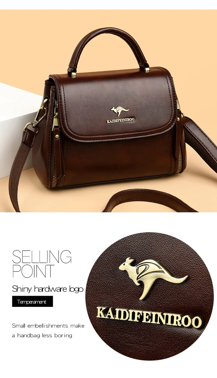 Women’s Soft Top-Handle Shoulder Bag | حقيبة نسائية بيد علوية