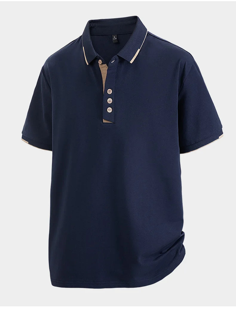 Men’s Plus Size Cotton Polo Shirt