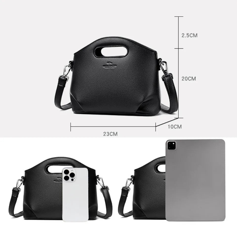 Women’s Small Soft Shoulder Tote | Elegant Casual Crossbody