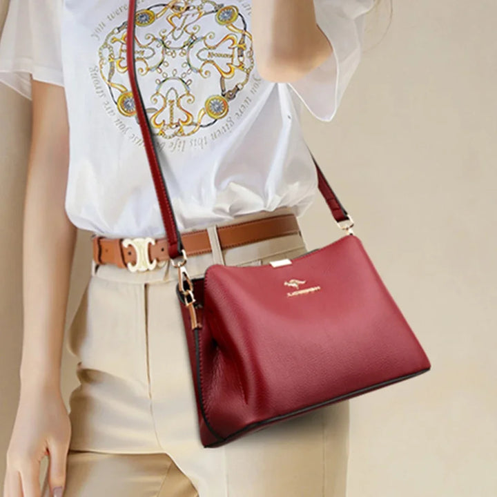 Women’s Multifunction Shoulder Bag | حقيبة كتف نسائية متعددة الاستخدام