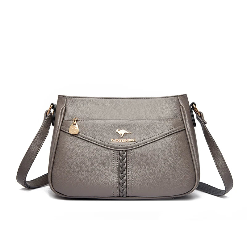 Women’s Soft Flap Shoulder Bag | حقيبة كتف نسائية ناعمة وعملية