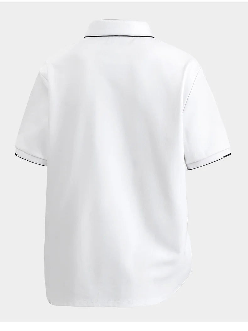Men’s Plus Size Cotton Polo Shirt
