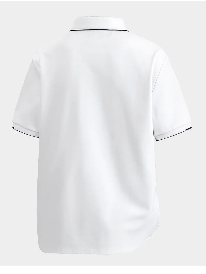 Men’s Plus Size Cotton Polo Shirt
