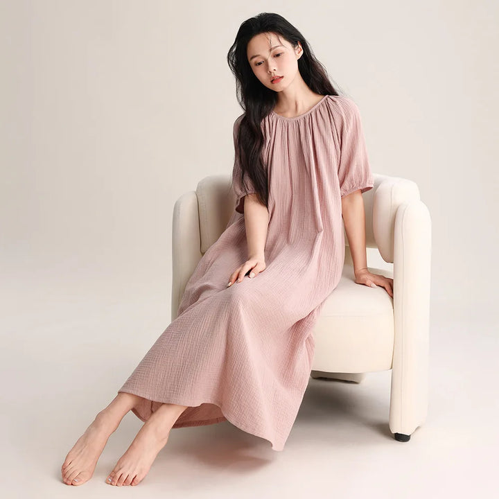 Women’s Cotton Summer Home Jalabiya | جلابية بيت نسائية قطنية صيفية