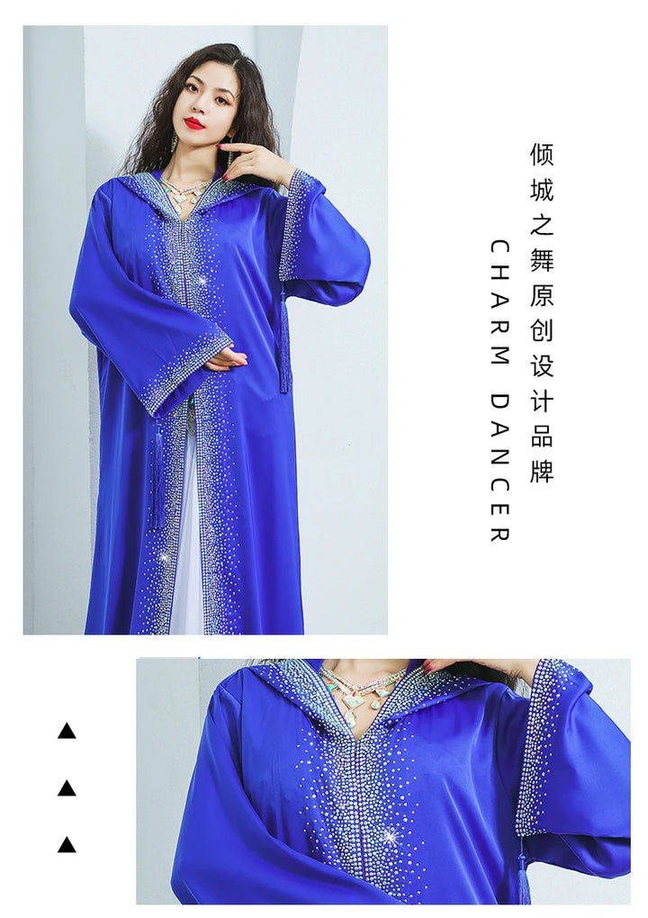 Women’s Regal Hooded Cape Abaya | عباءة كاب ملكية بغطاء رأس