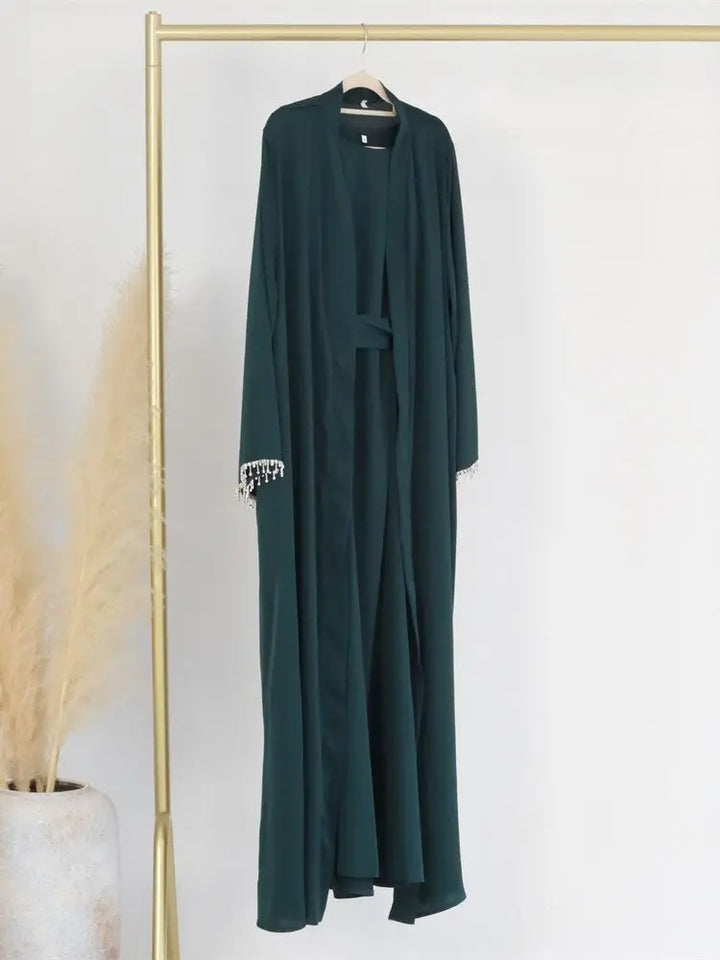The Draped Kimono Abaya Set
