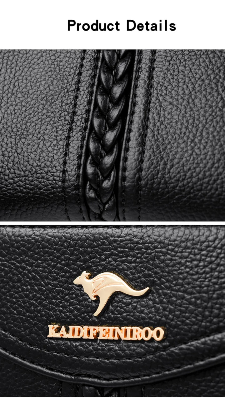 Women’s Soft Flap Shoulder Bag | حقيبة كتف نسائية ناعمة وعملية