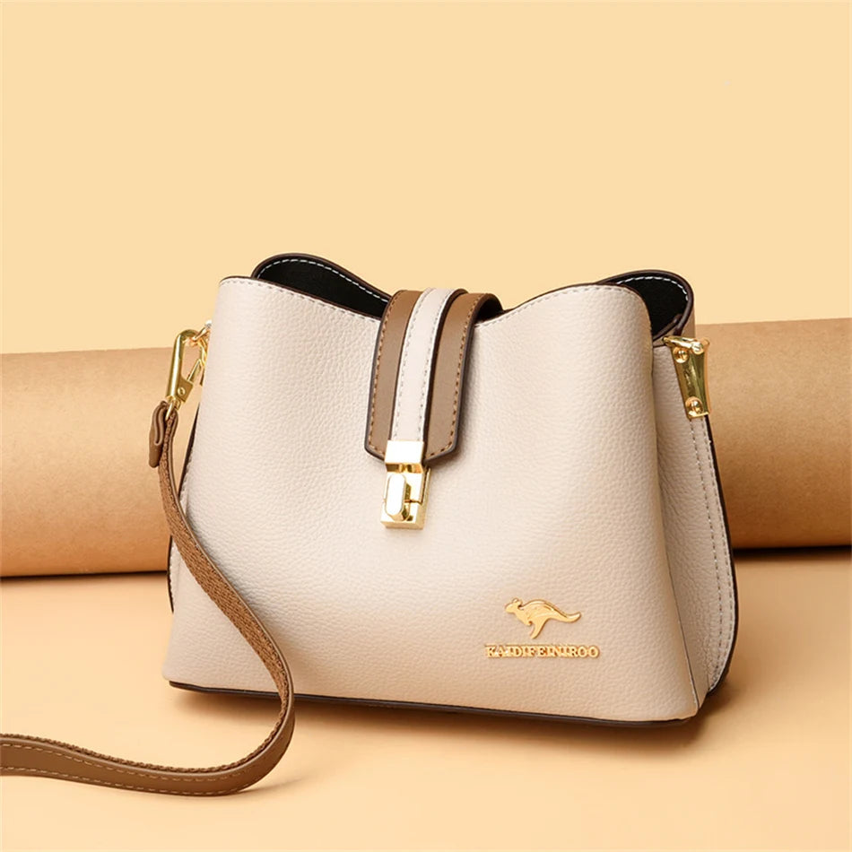 Women’s Three-Layer Small Tote Bag | حقيبة نسائية صغيرة بثلاث طبقات
