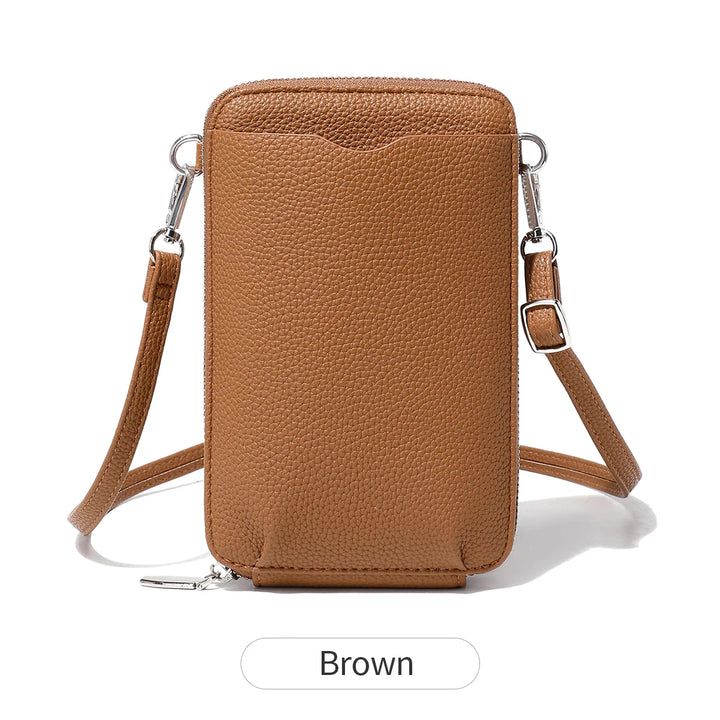 Women’s Multi-Function PU Phone Crossbody Bag | حقيبة هاتف نسائية متعددة الاستخدامات