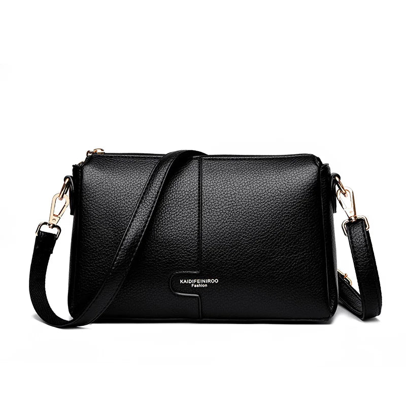 Women’s Soft Leather-Look Shoulder Bag | Elegant Summer Crossbody