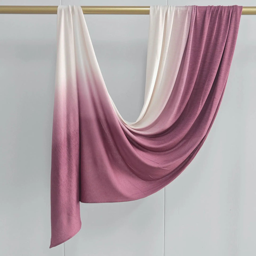 Women’s Gradient Jersey Hijab Scarf | Soft Everyday Drape