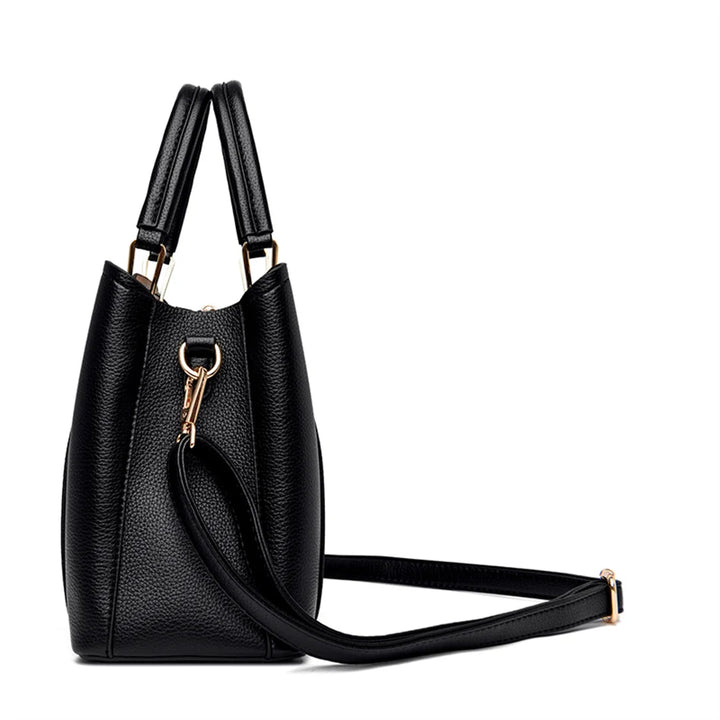 Women’s Three-Layer Shoulder Bag | Large Capacity Crossbody Tote