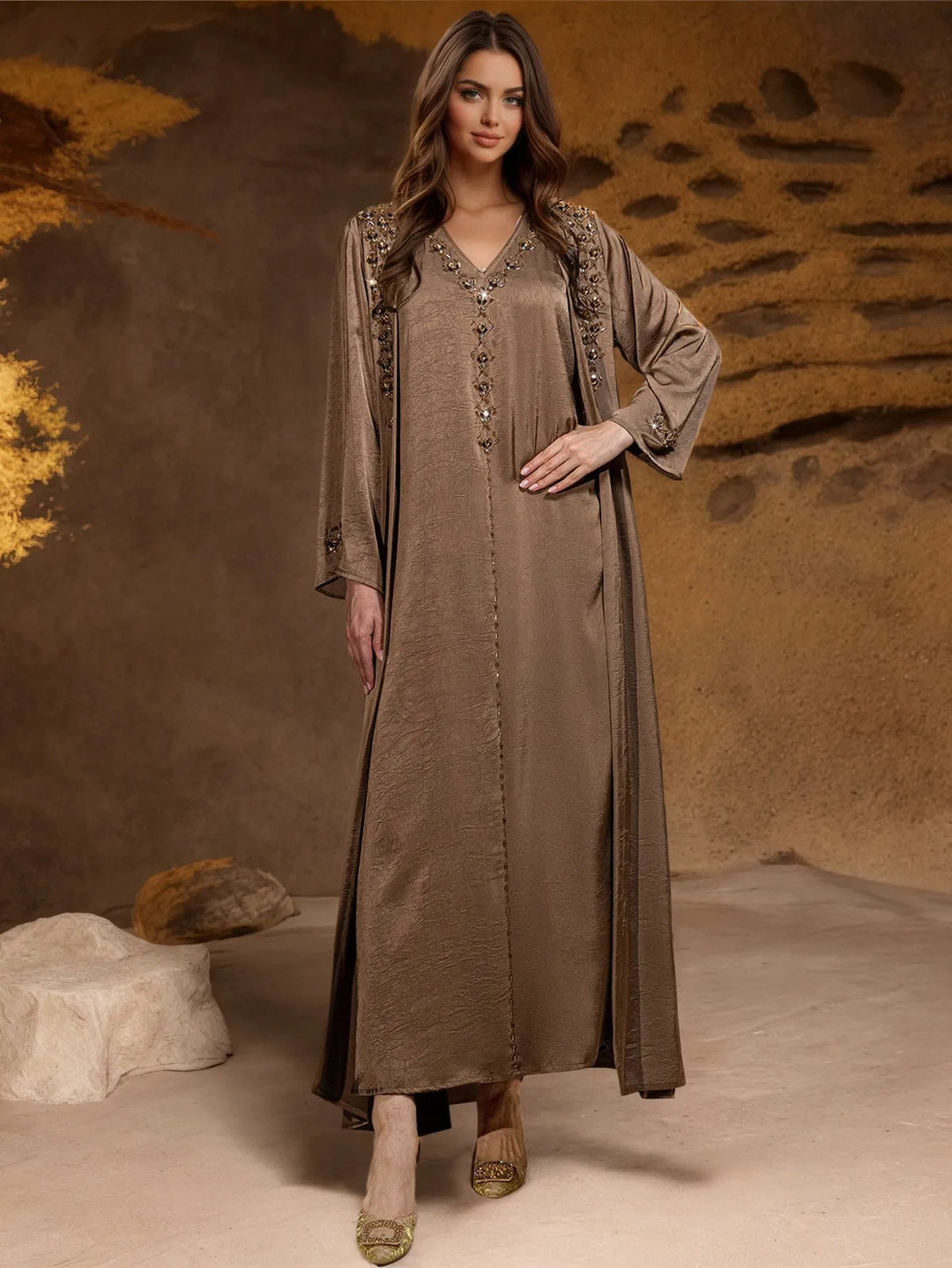 Women’s Embellished 2-Piece Set | Elegant Modest Occasion Wear
