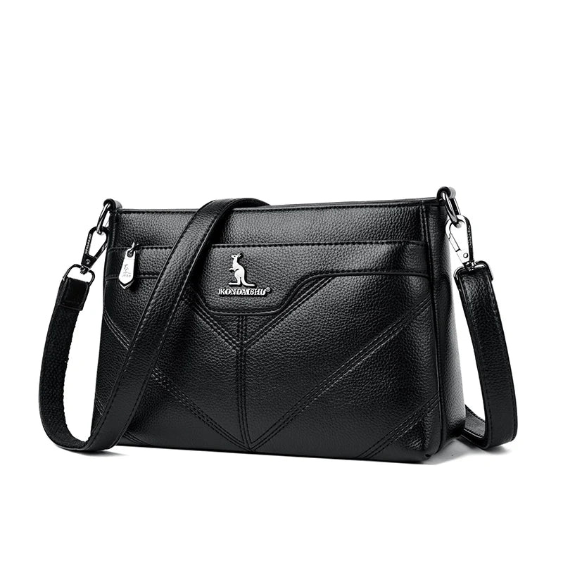 Women’s Classic Shoulder Crossbody Bag | حقيبة كتف نسائية كلاسيكية
