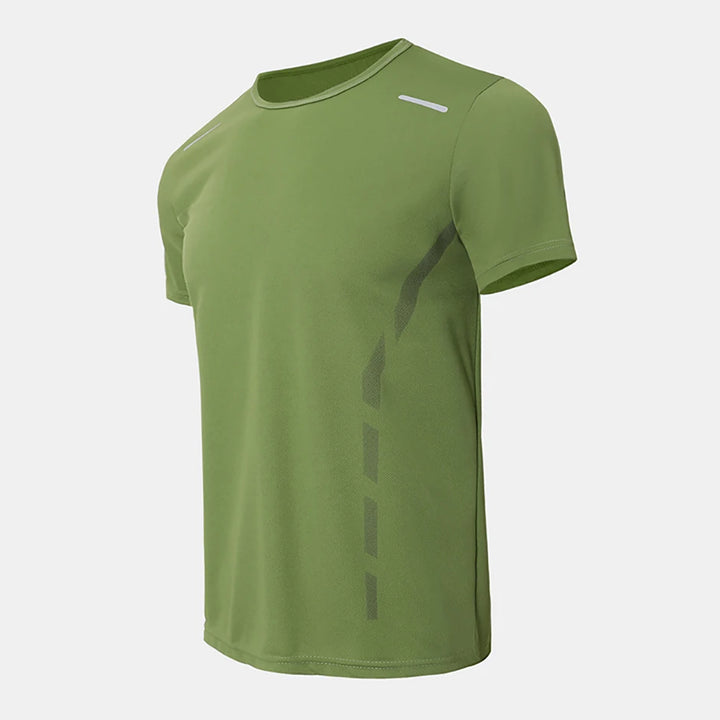Men’s Printed Quick-Dry Sports T-Shirt 1/4 Pack | تيشيرت رياضي رجالي مطبوع فردي أو ٤ قطع