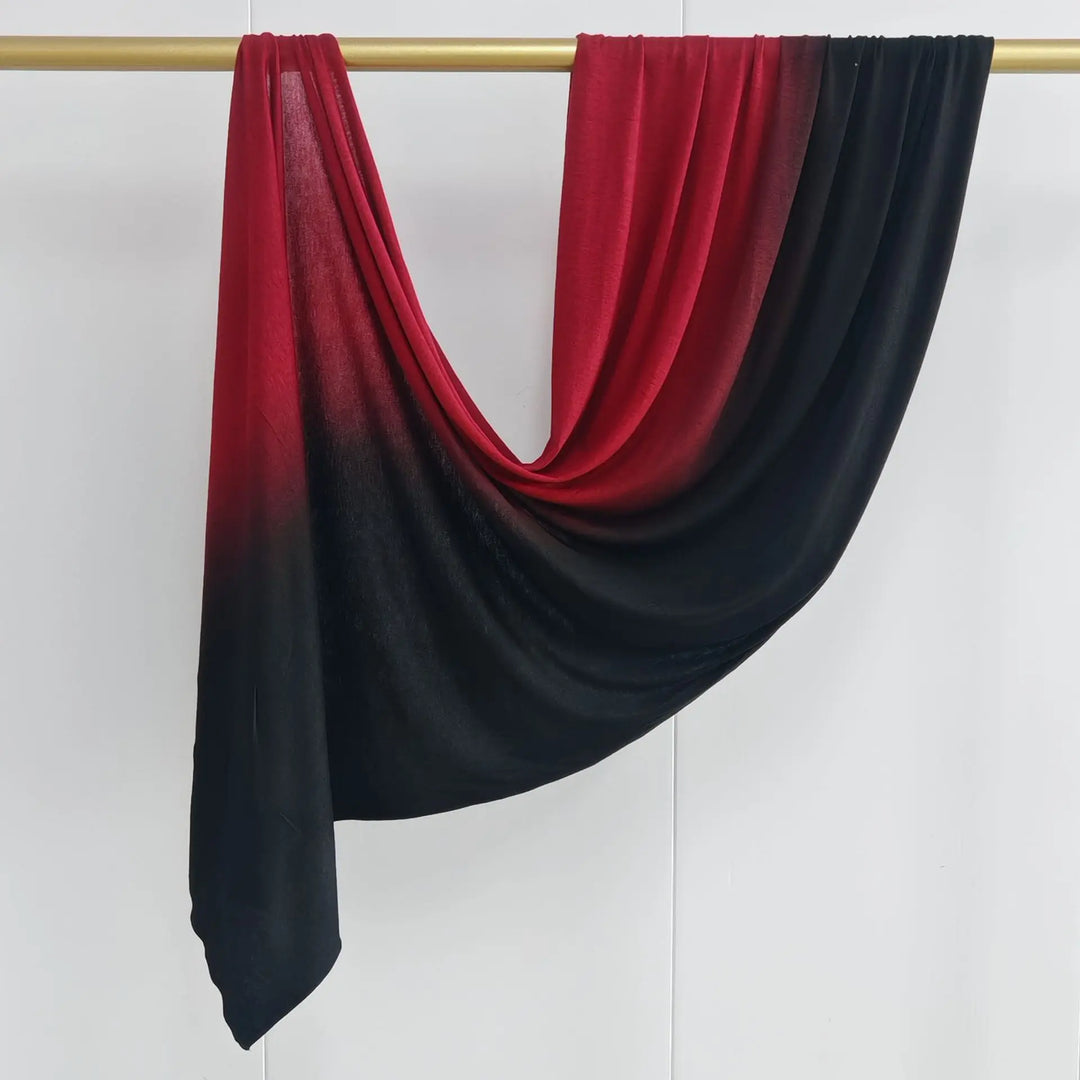Women’s Ombré Jersey Hijab Scarf | Soft Everyday Drape