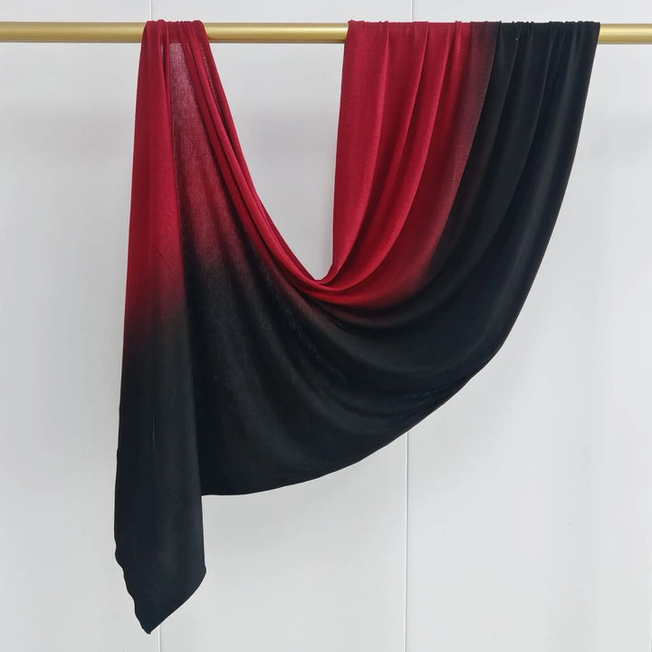 Women’s Ombré Jersey Hijab Scarf | Soft Everyday Drape