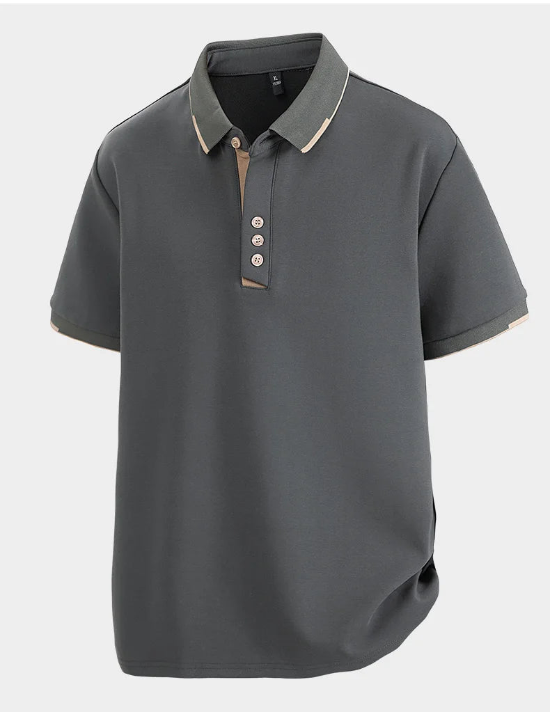 Men’s Plus Size Cotton Polo Shirt