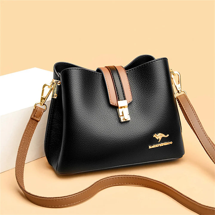 Women’s Three-Layer Small Tote Bag | حقيبة نسائية صغيرة بثلاث طبقات