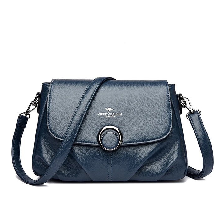 Women’s Soft PU Shoulder Crossbody Bag | حقيبة كتف نسائية ناعمة