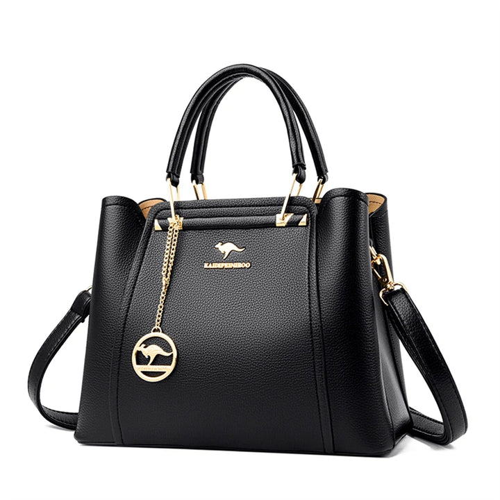 Women’s Three-Layer Shoulder Bag | Large Capacity Crossbody Tote