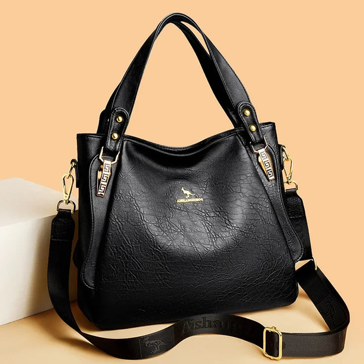Women’s Soft Top-Handle Bag | Large Capacity Shoulder Tote
