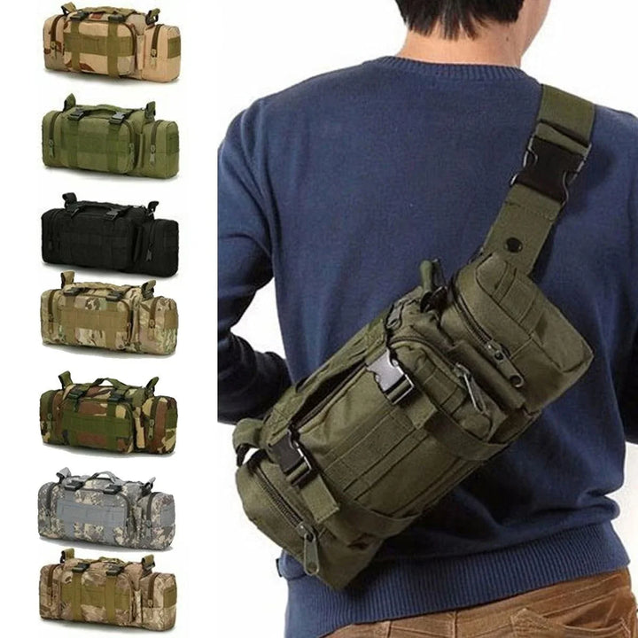 Men’s Tactical Chest & Waist Pack | حقيبة صدر وخصر رجالية عملية