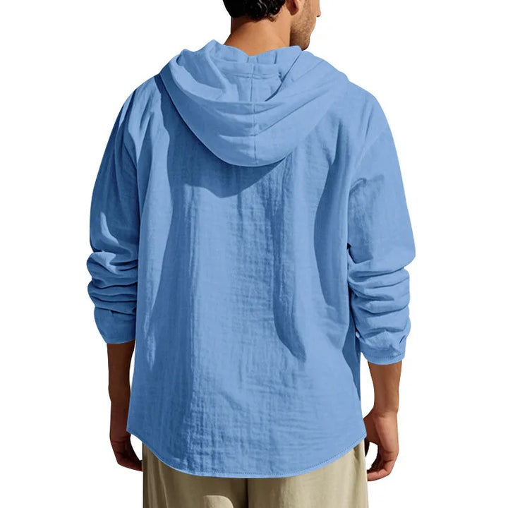 Men’s Linen Shirt & Pants Set | Breathable Relaxed Fit
