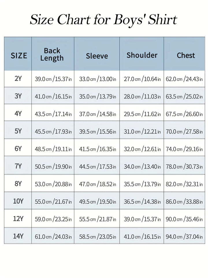 Boys’ Long Sleeve Shirt with Bow Tie 2–16 Years | قميص أولاد بأكمام طويلة وربطة عنق لعمر ٢–١٦ سنة