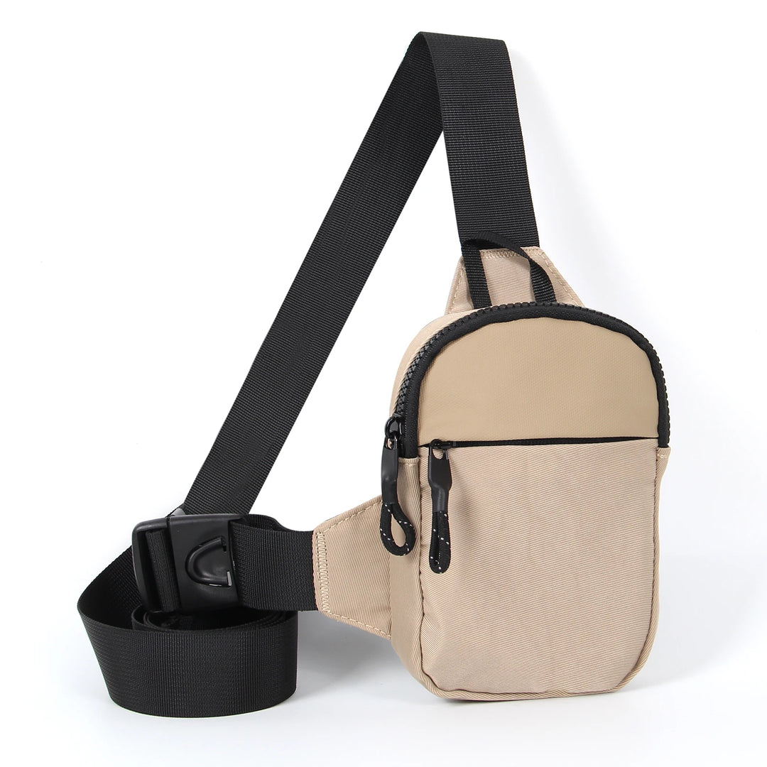 Men’s Lightweight Crossbody Chest Bag | حقيبة صدر رجالية خفيفة متعددة الاستخدام