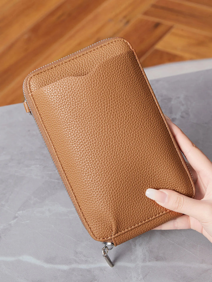 Women’s Multi-Function PU Phone Crossbody Bag | حقيبة هاتف نسائية متعددة الاستخدامات