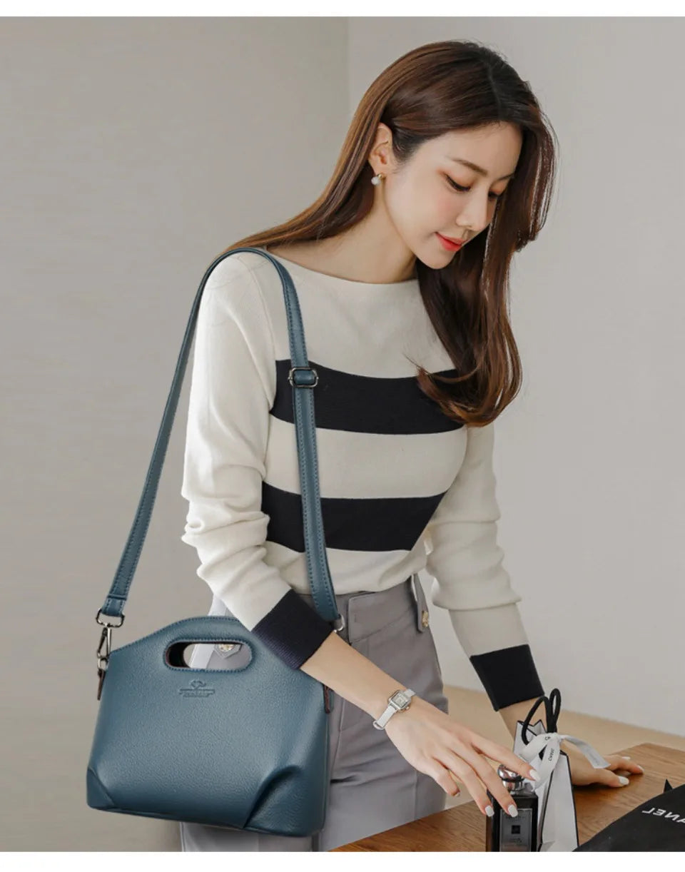 Women’s Small Soft Shoulder Tote | Elegant Casual Crossbody