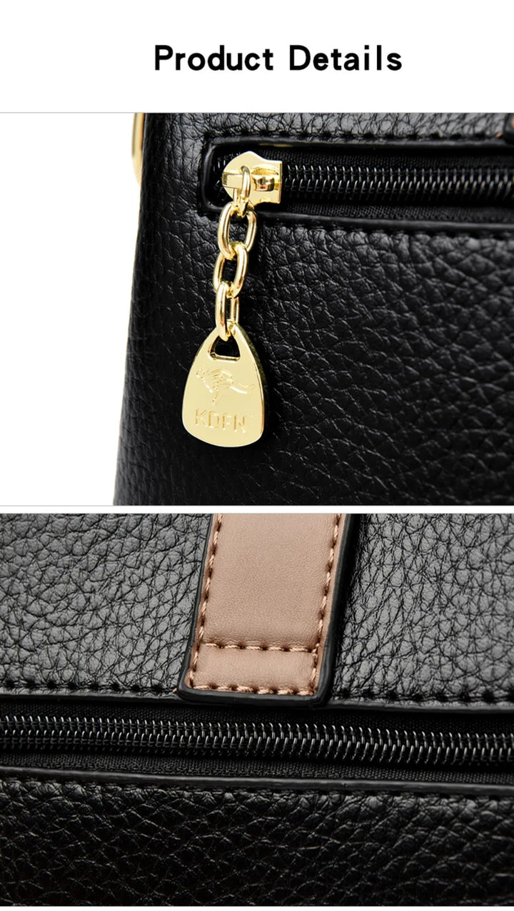 Women’s Soft Top-Handle Shoulder Bag | حقيبة نسائية بيد علوية