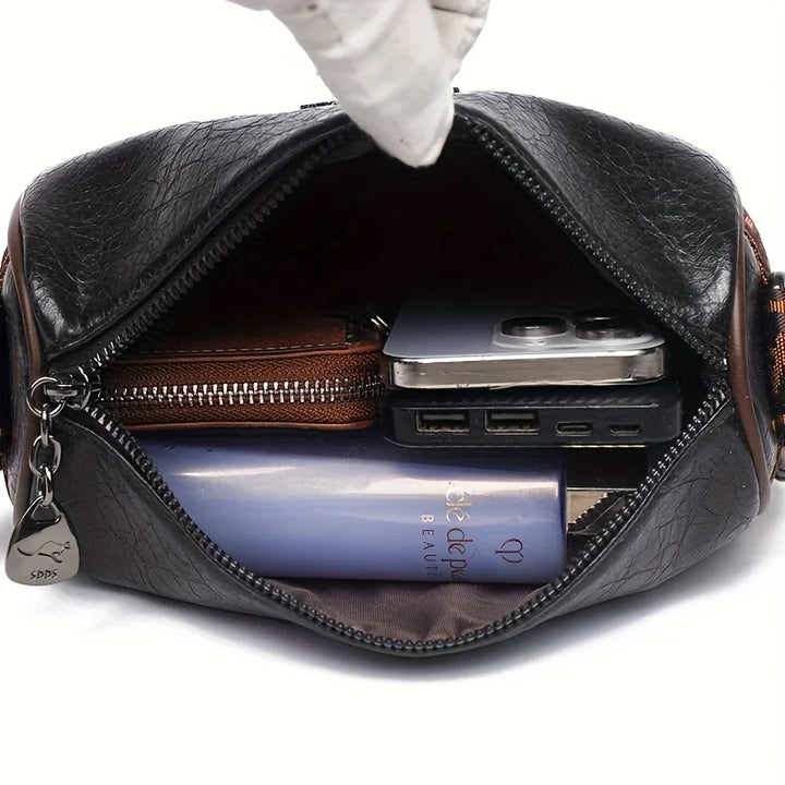 Women’s Retro Pillow Shoulder Bag | حقيبة كتف نسائية صغيرة بتصميم وسادة